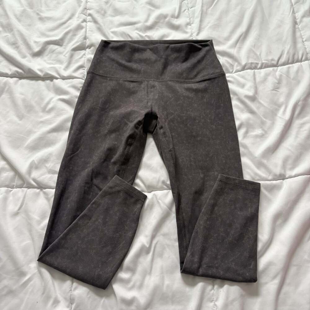 Womens Size Small Leggings Pants Gray Hi Rise Activewear Yoga Training Outdoor
